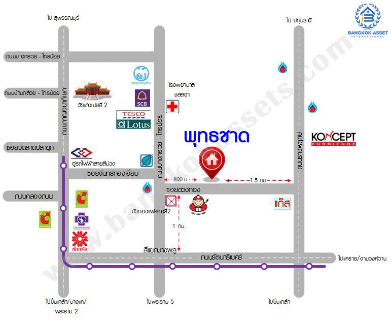 *****ทาวน์เฮ้าส์มือสองย่านนนทบุรี ม.พุทธชาด บางกรวย-ไทรน้อย เนื้อที่ 17 ตร.ว. ฟังก์ชัน 2 ห้องนอน 2 ห้องน้ำ 1 ที่จอดรถ หน้าบ้านไม่ชนใคร บนทำเลแห่งการเดินทาง ใกล้เซ็นทรัลเวสท์เกต และรถไฟฟ้าสายสีม่วง "สถานีบางพลู" ราคาเพียงล้านต้นๆ เท่านั้น!